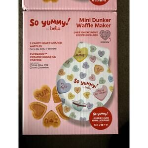 Bella mini heart waffle maker
